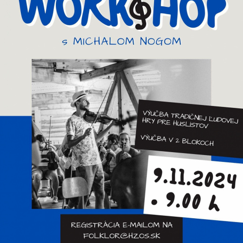 WORKSHOP s Michalom Nogom